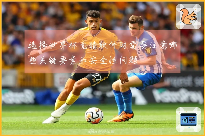 选择世界杯竞猜软件时需要注意哪些关键要素和安全性问题